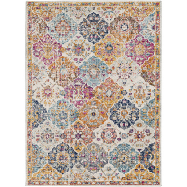 HAP1018-2720 2 ft. 7 in. x 20 ft. Harput Machine Woven Rectangle Rug - Multi Color