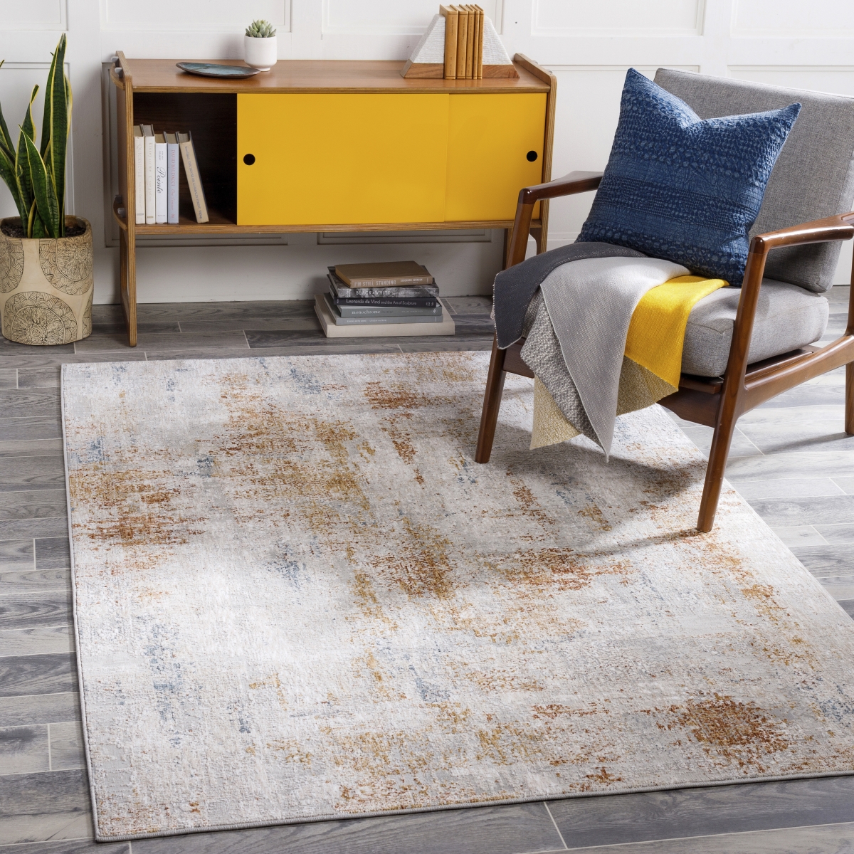 CRL2302-1215 12 x 15 ft. Carmel Rectangle Area Rug, Multi Color