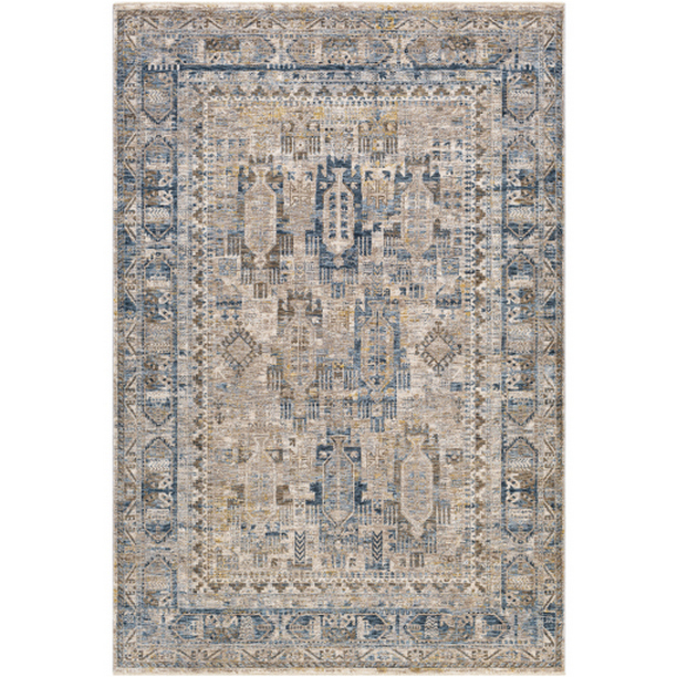 MBE2302-1215 12 x 15 ft. Mirabel Machine Woven Rectangle Rug - Multi Color