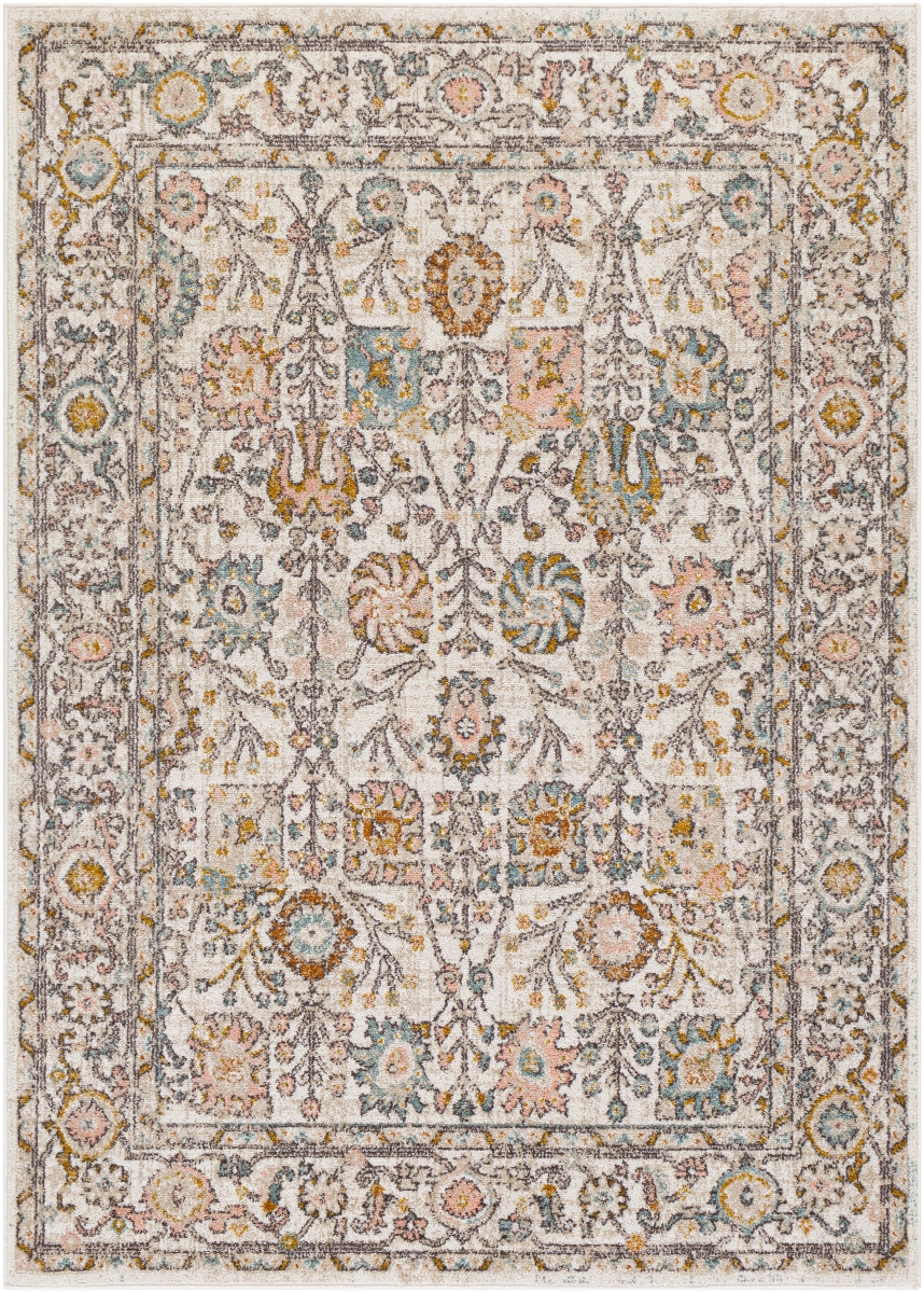 AKR2332-23 2 x 3 ft. Ankara Machine Woven Rectangle Rug - Multi Color