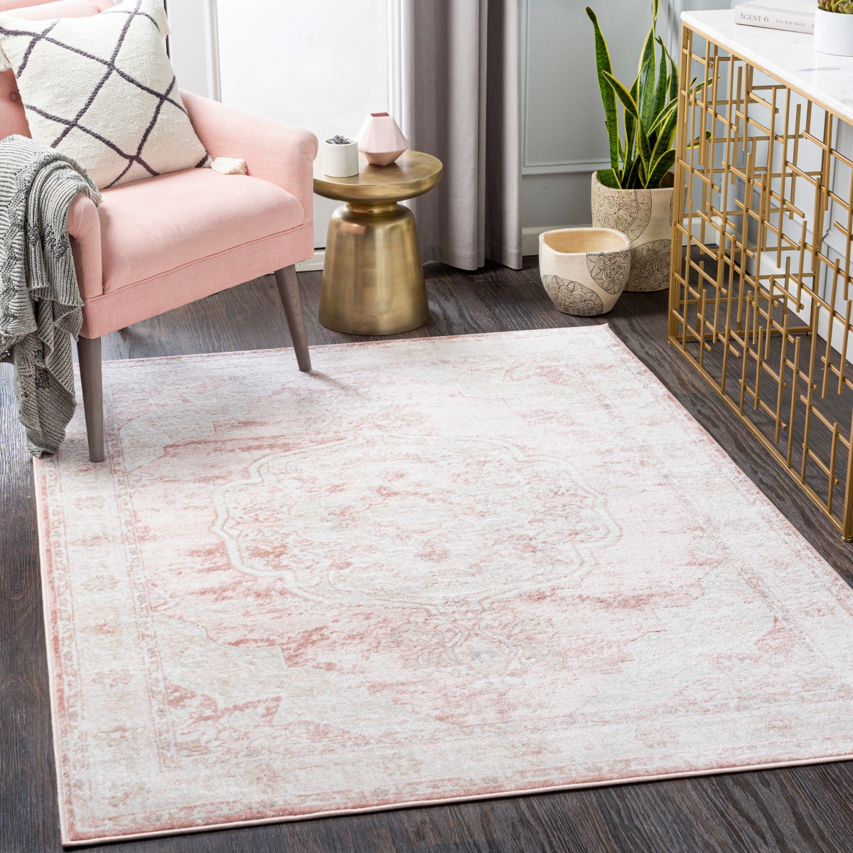 SRZ2321-53SQ 5 ft. 3 in. St Tropez Square Rug, Multi Color