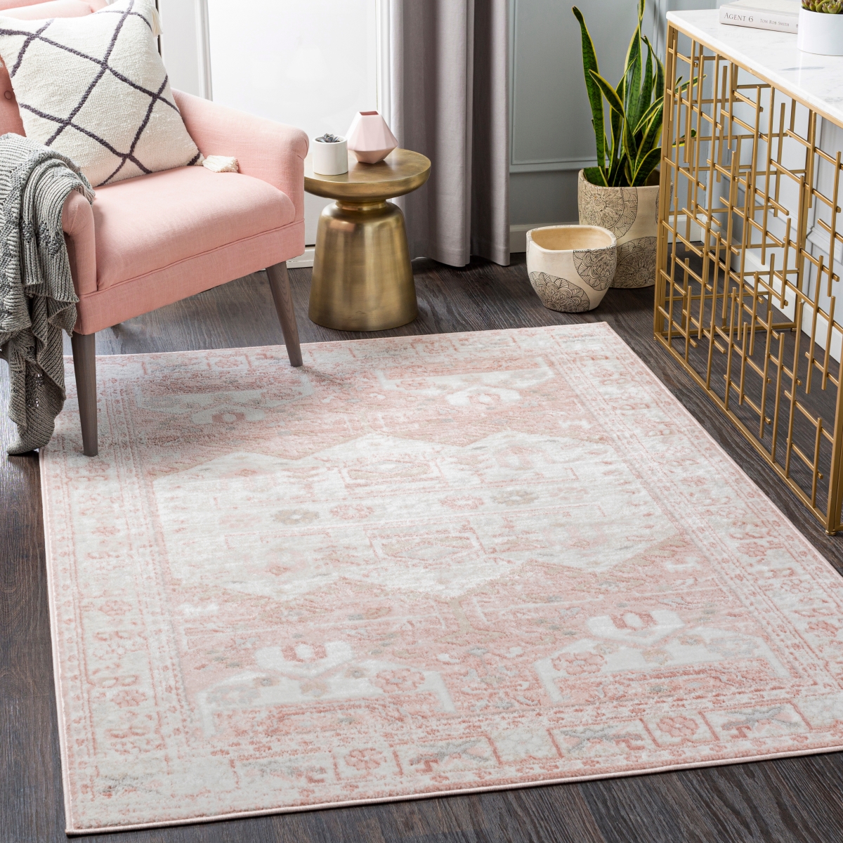SRZ2326-53SQ 5 ft. 3 in. St Tropez SRZ-2326 Square Rug, Multi Color