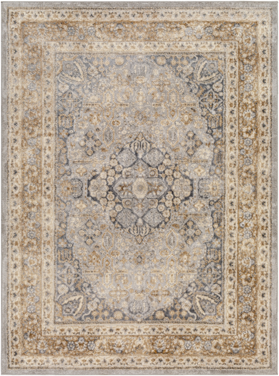 KAT2319-5373 5 ft. 3 in. x 7 ft. 3 in. Katmandu Rectangle Area Rug, Multi Color