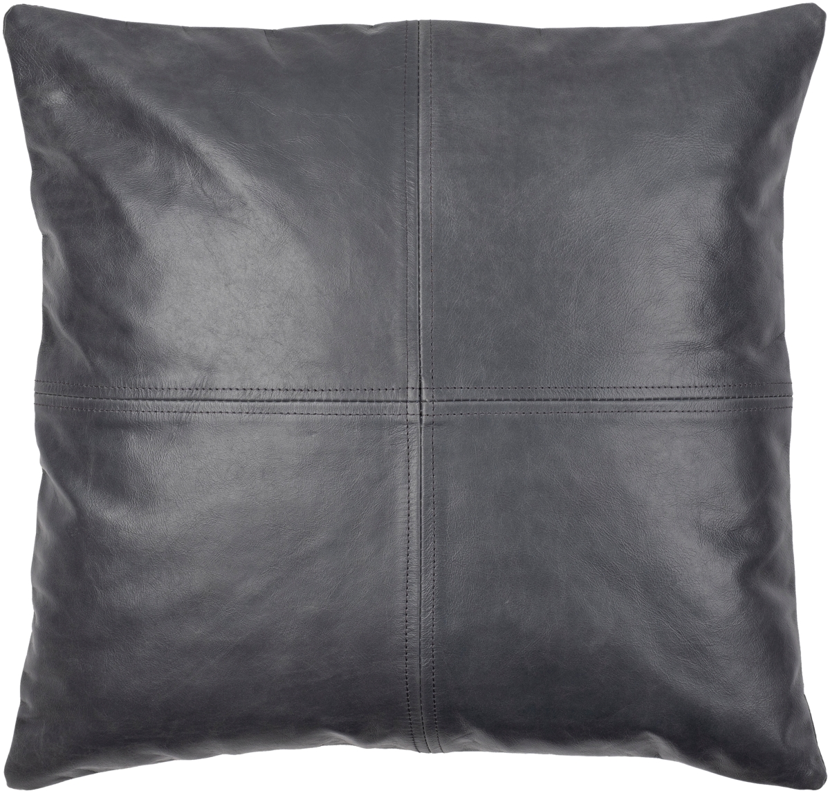 Picture of Surya SFD007-2020P 20 x 20 in. Sheffield Square Pillow Kit&#44; Black - Polyester Insert