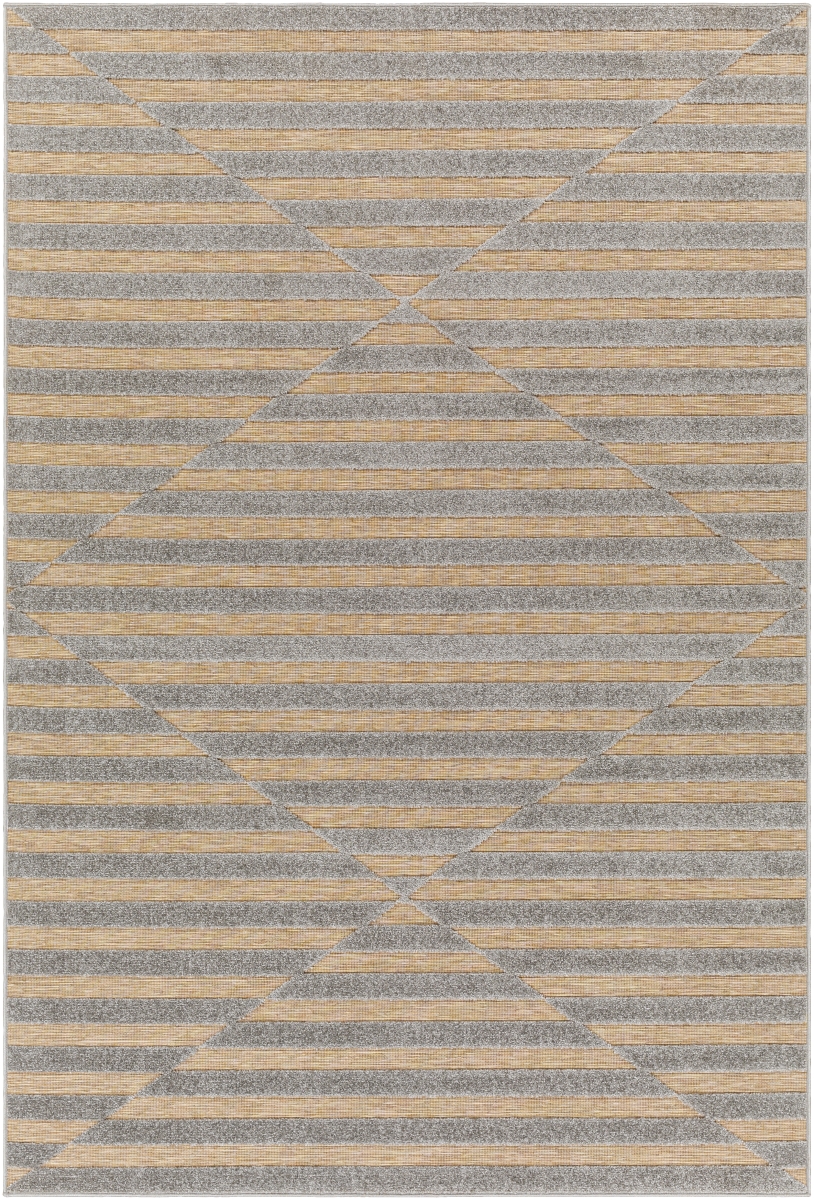 GWC2335-5373 5 ft. 3 in. x 7 ft. 3 in. Greenwich Machine Woven Rectangle Rug