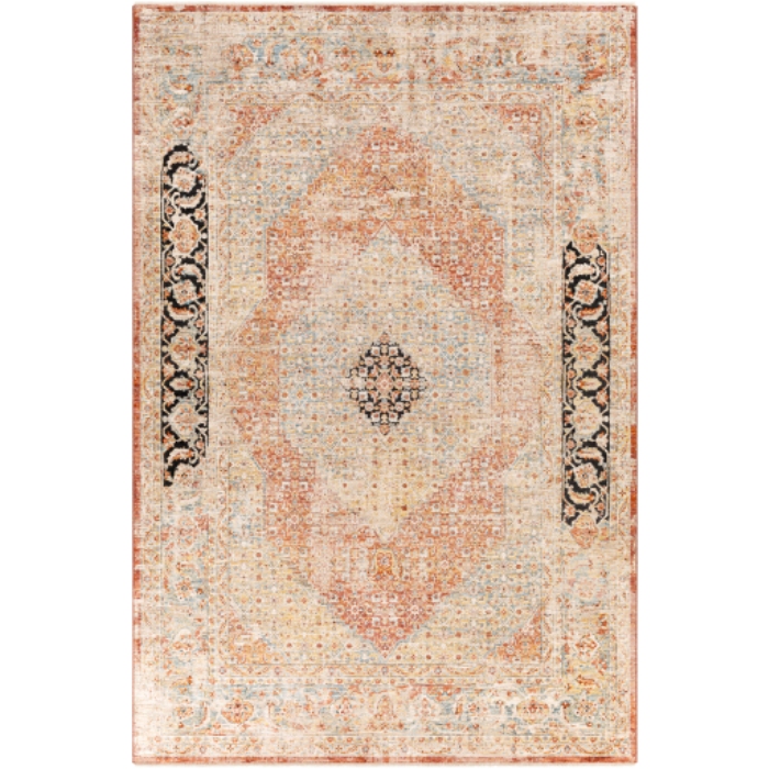 APS2302-6796 6 ft. 7 in. x 9 ft. 6 in. Aspendos Machine Woven Rug, Multi Color