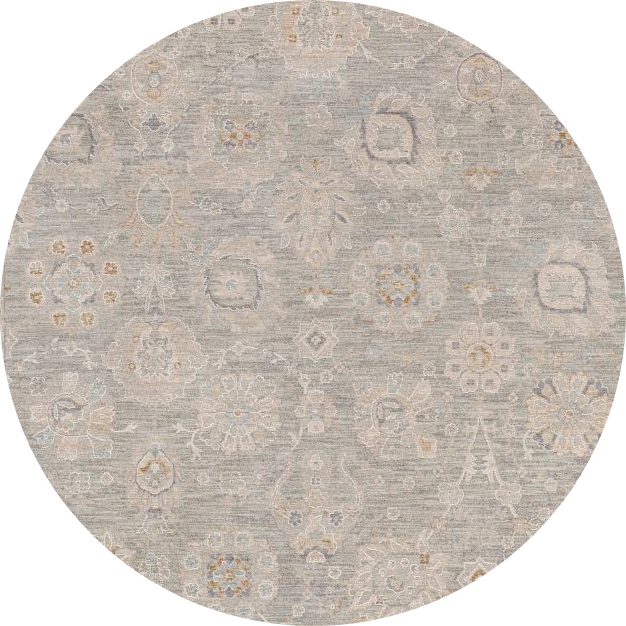 AVT2335-710RD 7 ft. 10 in. Avant Garde Round Machine Woven Rug