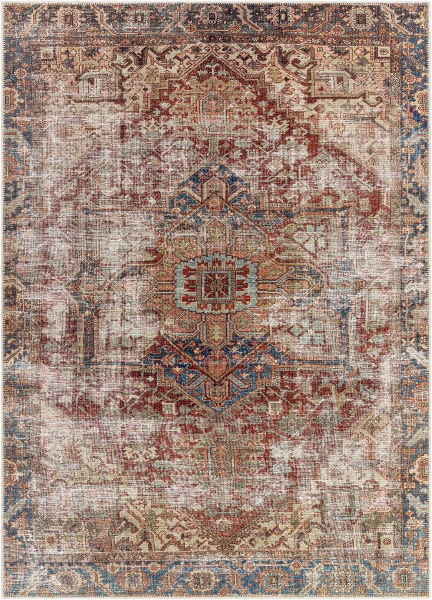 AML2350-5373 5 ft. 3 in. x 7 ft. 3 in. Amelie Rectangle Area Rug, Multi Color