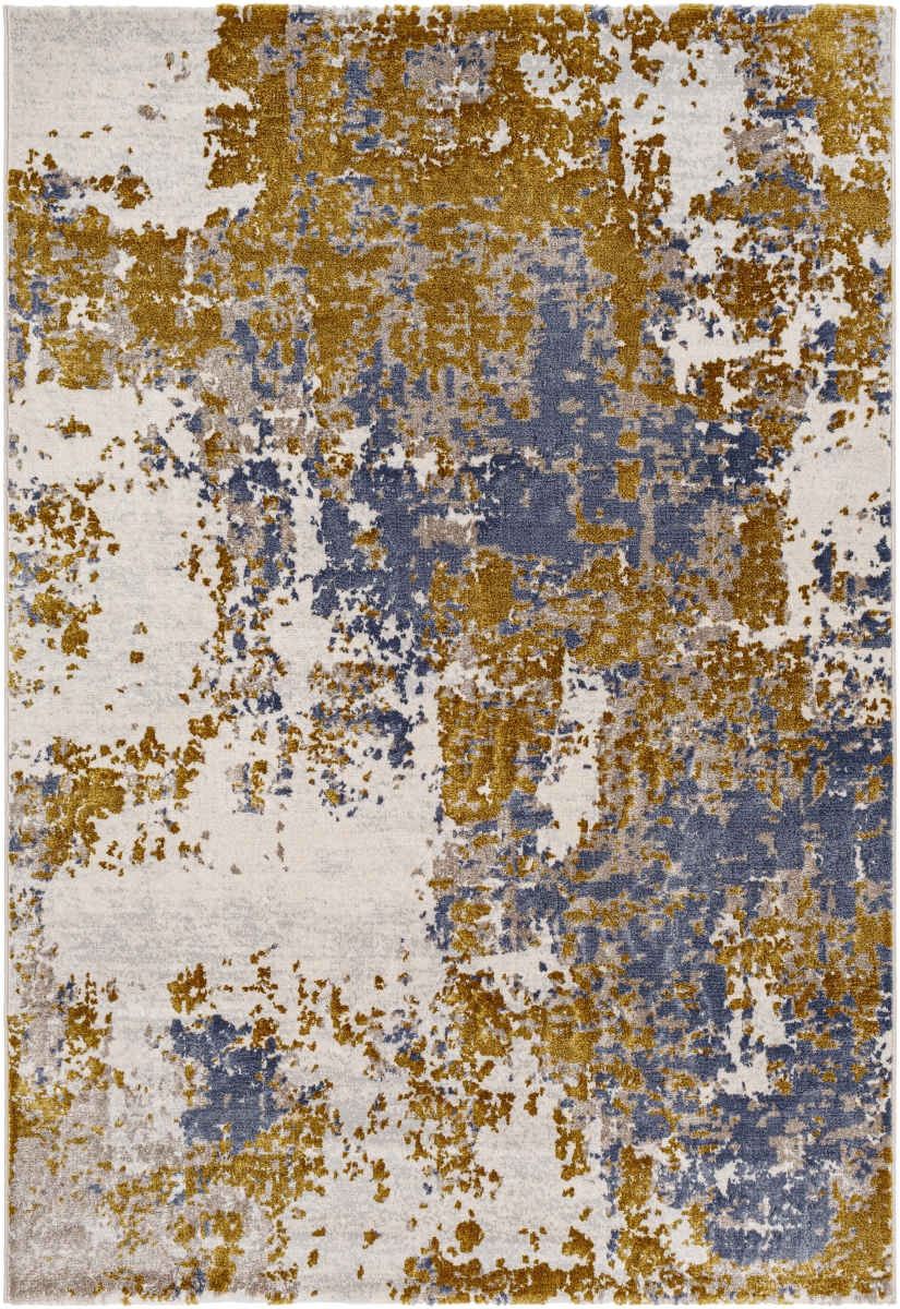 DLG2303-92129 9 ft. 2 in. x 12 ft. 9 in. Delight Machine Woven Rug, Multi Color