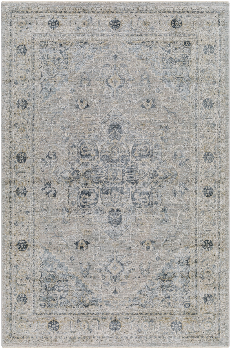BWK2319-6796 6 ft. 7 in. x 9 ft. 6 in. Brunswick Rectangle Area Rug, Multi Color