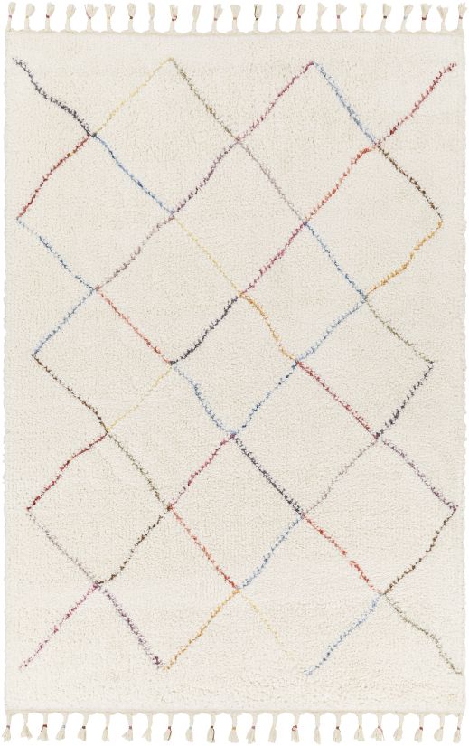 GDR2302-679 6 ft. 7 in. x 9 ft. Guarderia Machine Woven Rug