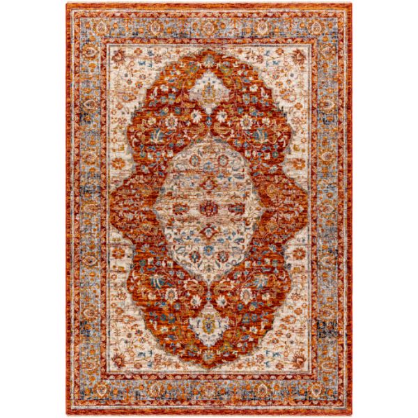 RYA2307-71010 7 ft. 10 in. x 10 ft. Arya Rectangle Area Rug, Multi Color