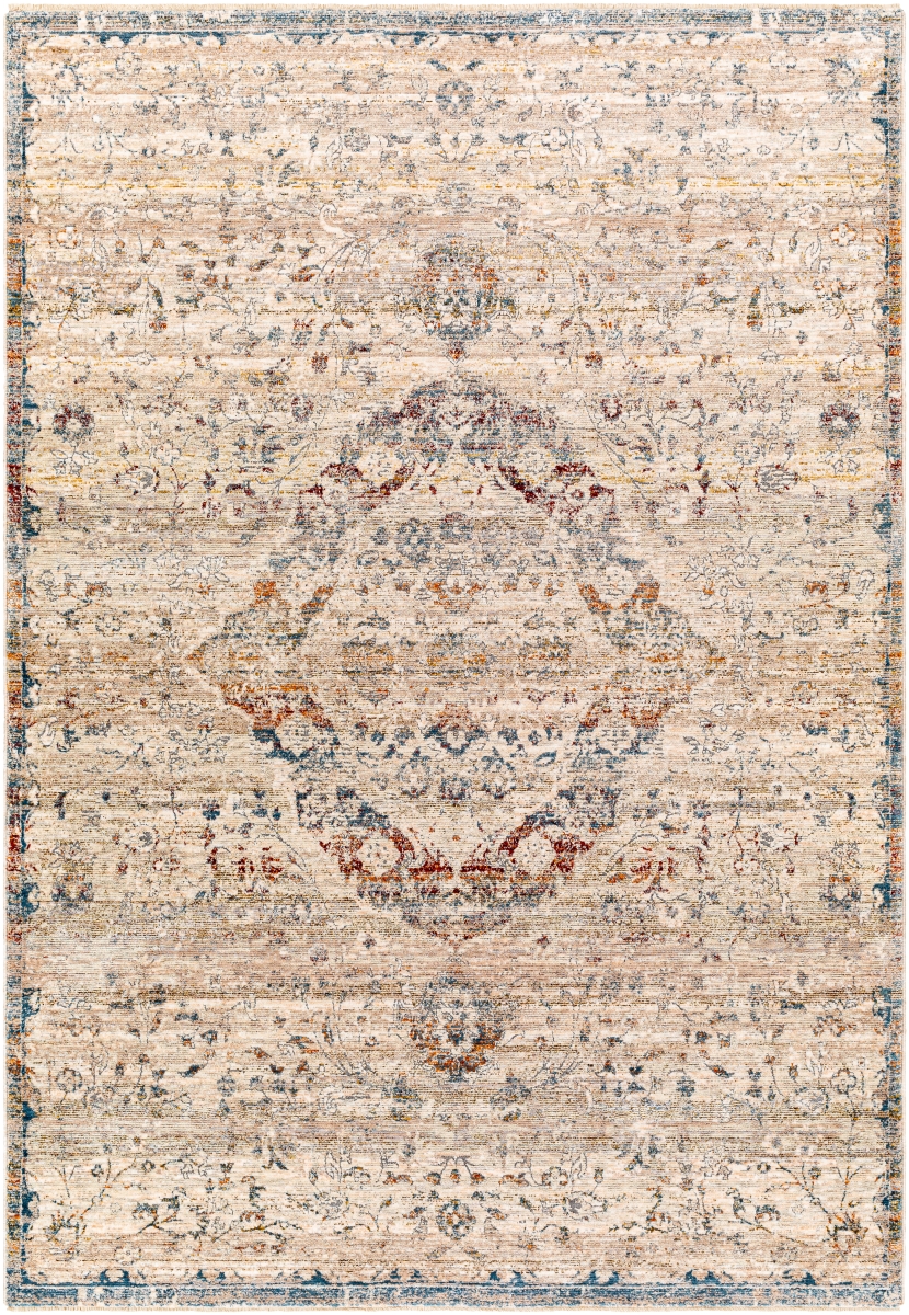 RYA2308-8101210 8 ft. 10 in. x 12 ft. 10 in. Arya Rectangle Area Rug, Multi Color