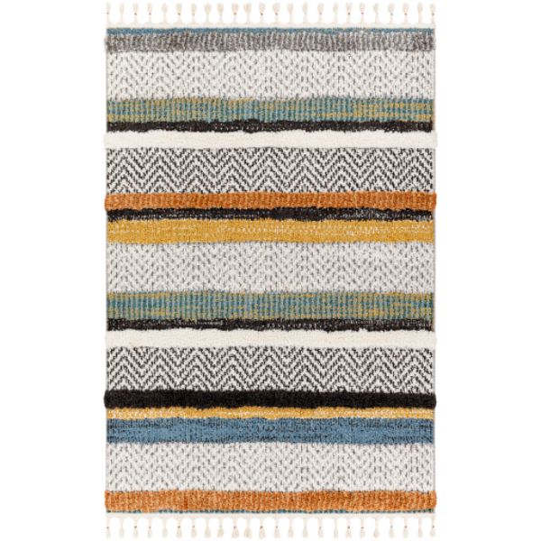 LOF2304-710102 7 ft. 10 in. x 10 ft. 2 in. Lofty Rectangle Area Rug, Multi Color