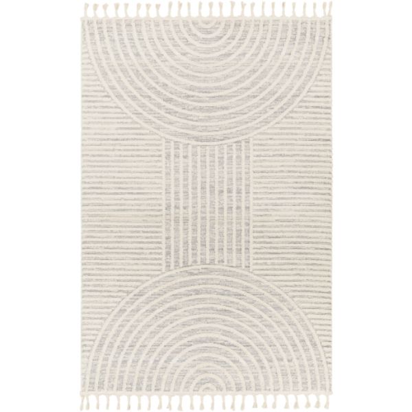 NOA2310-537 5 ft. 3 in. x 7 ft. Nora Rectangle Area Rug, Multi Color