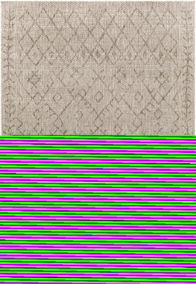 EAG2404-2211 2 ft. x 2 ft. 11 in. Eagean Global Machine Woven Rectangle Rug, Multi Color