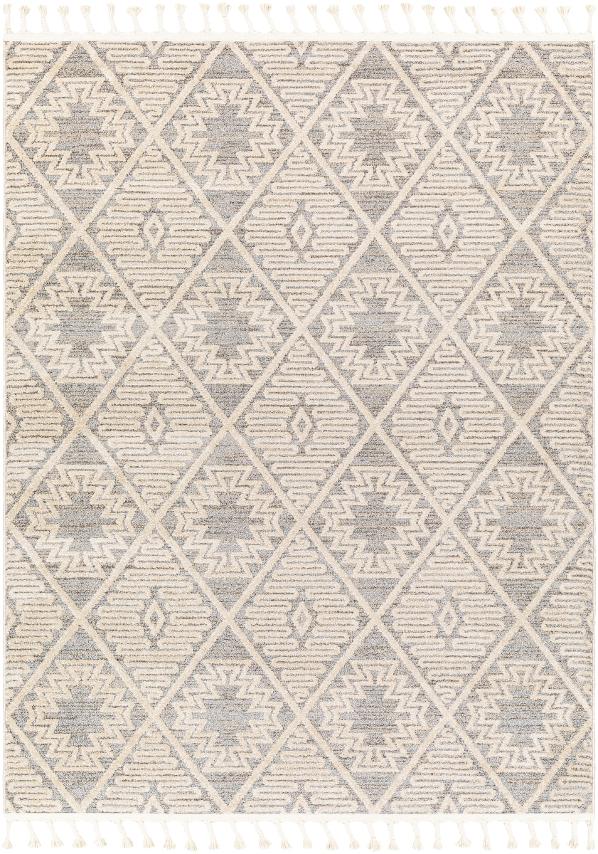 SFA2300-537 5 ft. 3 in. x 7 ft. Sofia Machine Woven Rectangle Rug