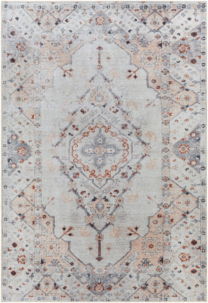 THI2706-679 6 ft. 7 in. x 9 ft. Tahmis Rectangle Area Rug, Multi Color