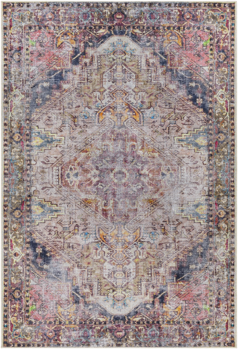 THI2709-710102 7 ft. 10 in. x 10 ft. 2 in. Tahmis Rectangle Area Rug, Multi Color