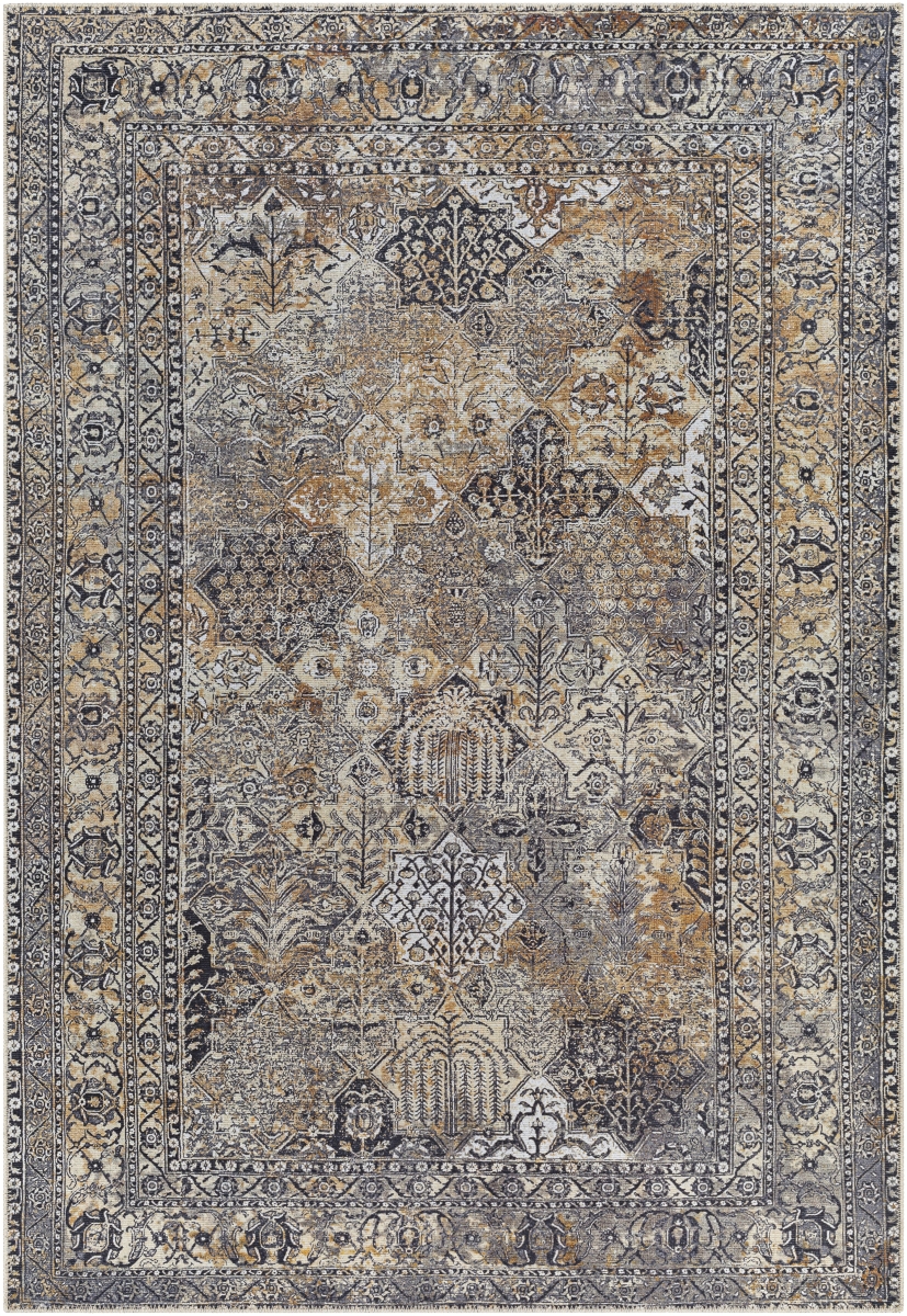 THI2711-679 6 ft. 7 in. x 9 ft. Tahmis Rectangle Area Rug, Multi Color