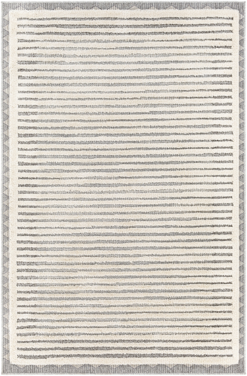SUS2302-5673 5 ft. 6 in. x 7 ft. 3 in. Sousse Machine Woven Rectangle Rug - Multi Color