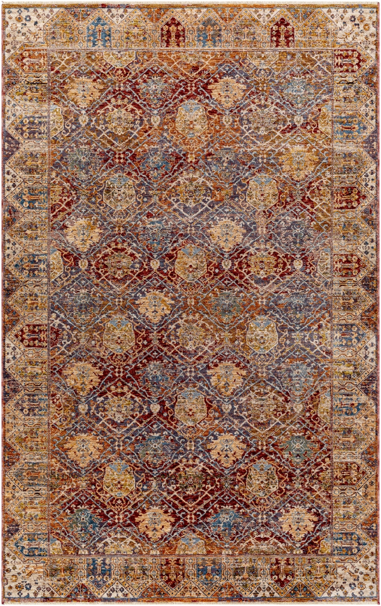 RYA2303-71010 7 ft. 10 in. x 10 ft. Arya Rectangle Area Rug, Multi Color