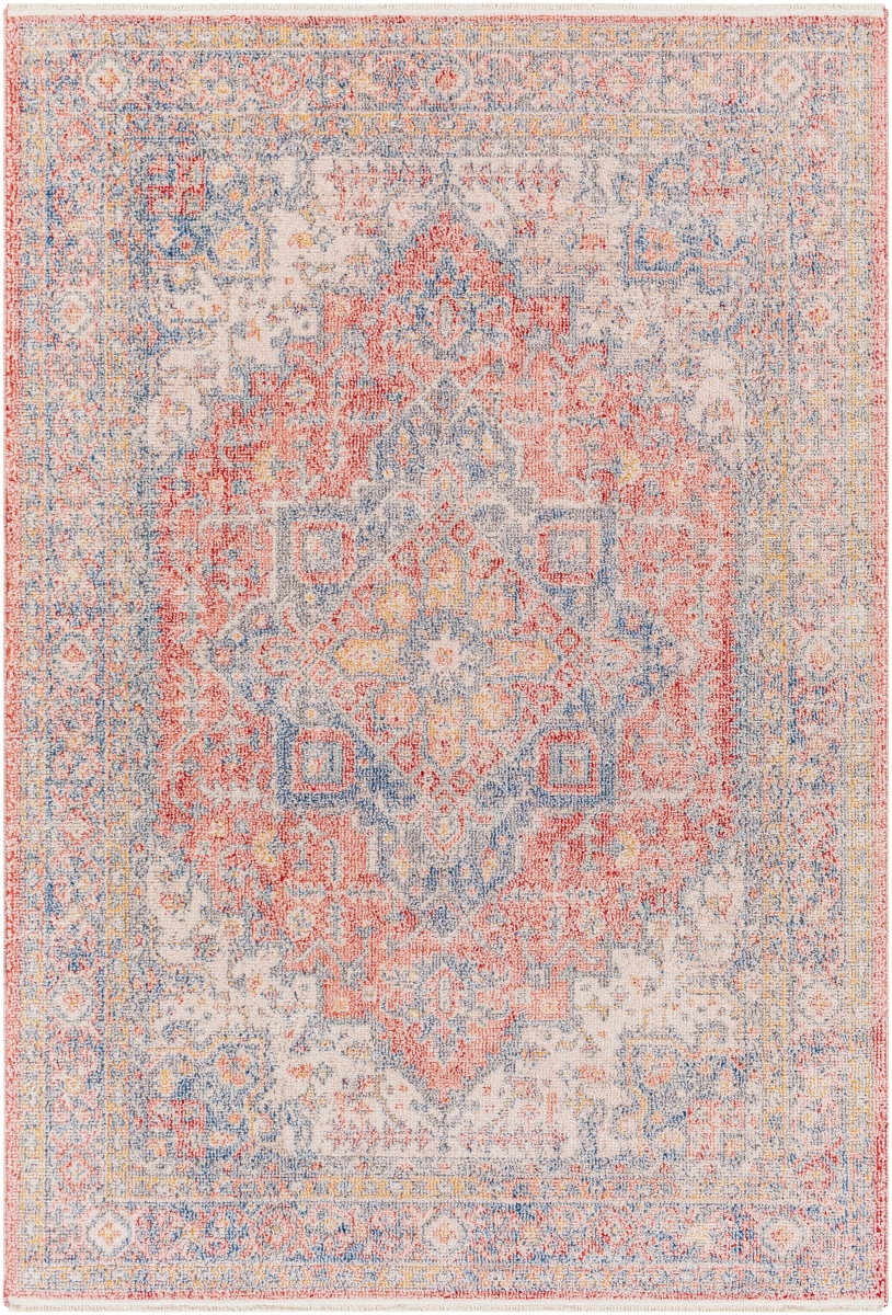 SUB2301-537 5 ft. 3 in. x 7 ft. Subtle SUB-2301 Rectangle Rug, Multi Color