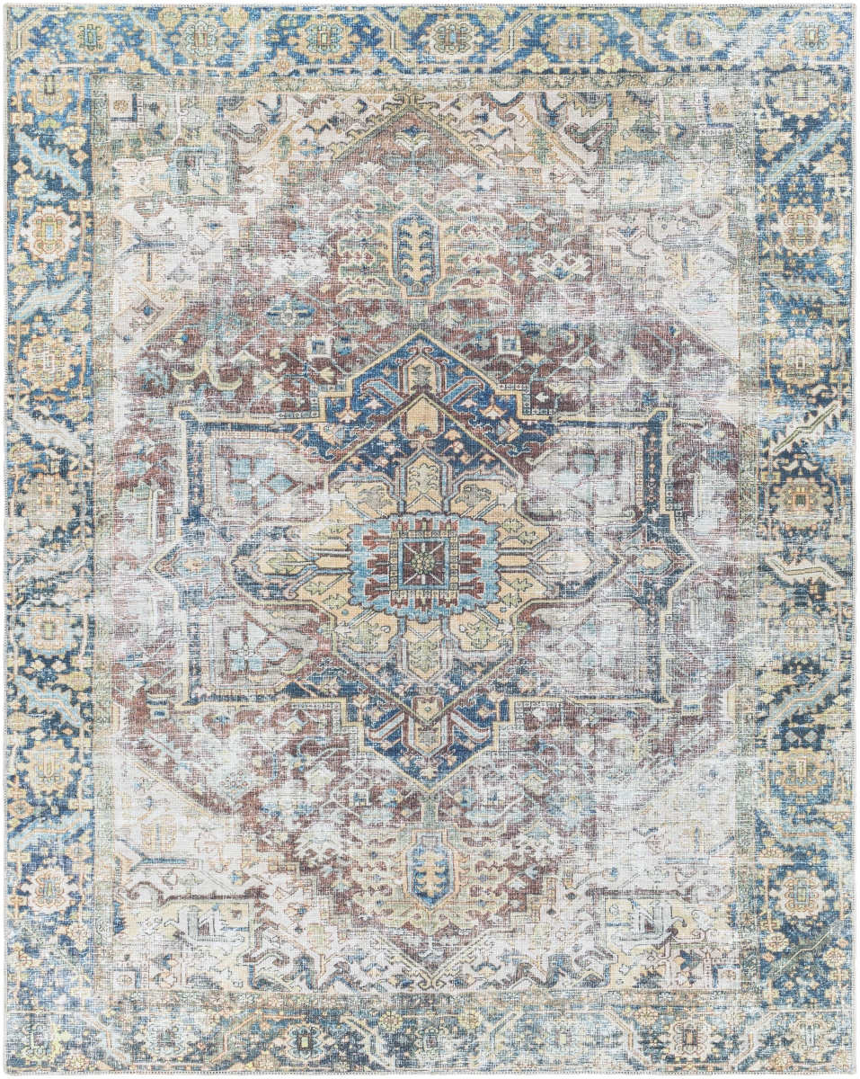 KMR2300-81012 8 ft. 10 in. x 12 ft. Kemer Rectangle Area Rug, Multi Color