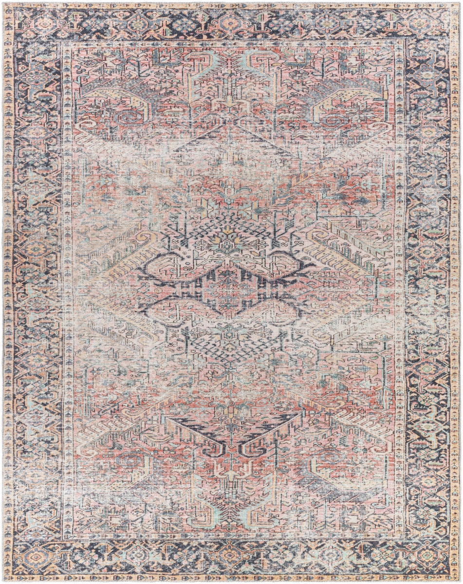 KMR2303-7696 7 ft. 6 in. x 9 ft. 6 in. Kemer Rectangle Area Rug, Multi Color
