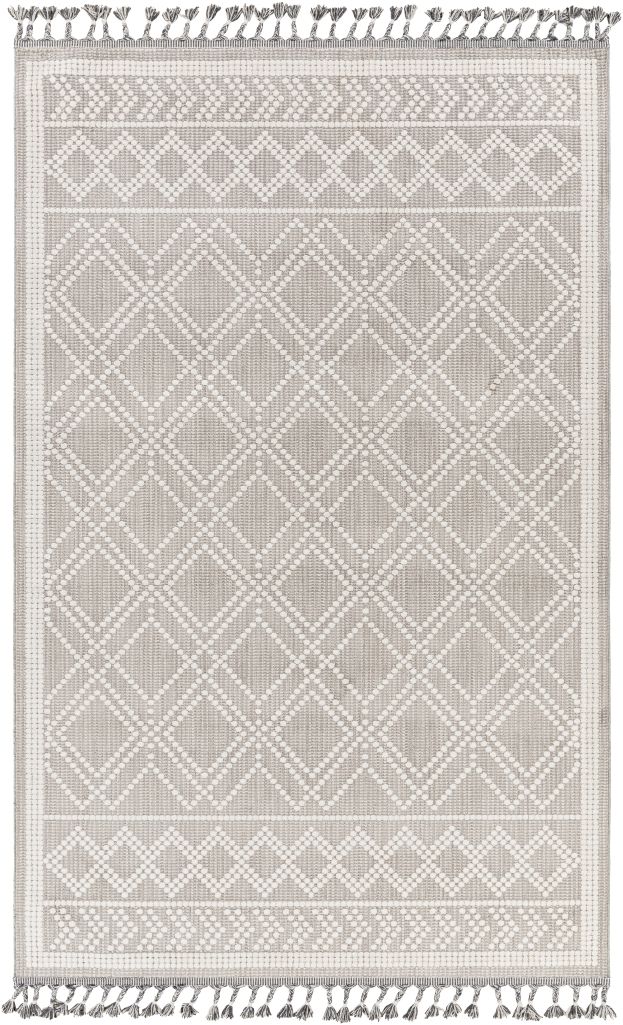 PLR2300-577 5 ft. 7 in. x 7 ft. Palermo Machine Woven Global Rectangle Area Rug, Multi Color