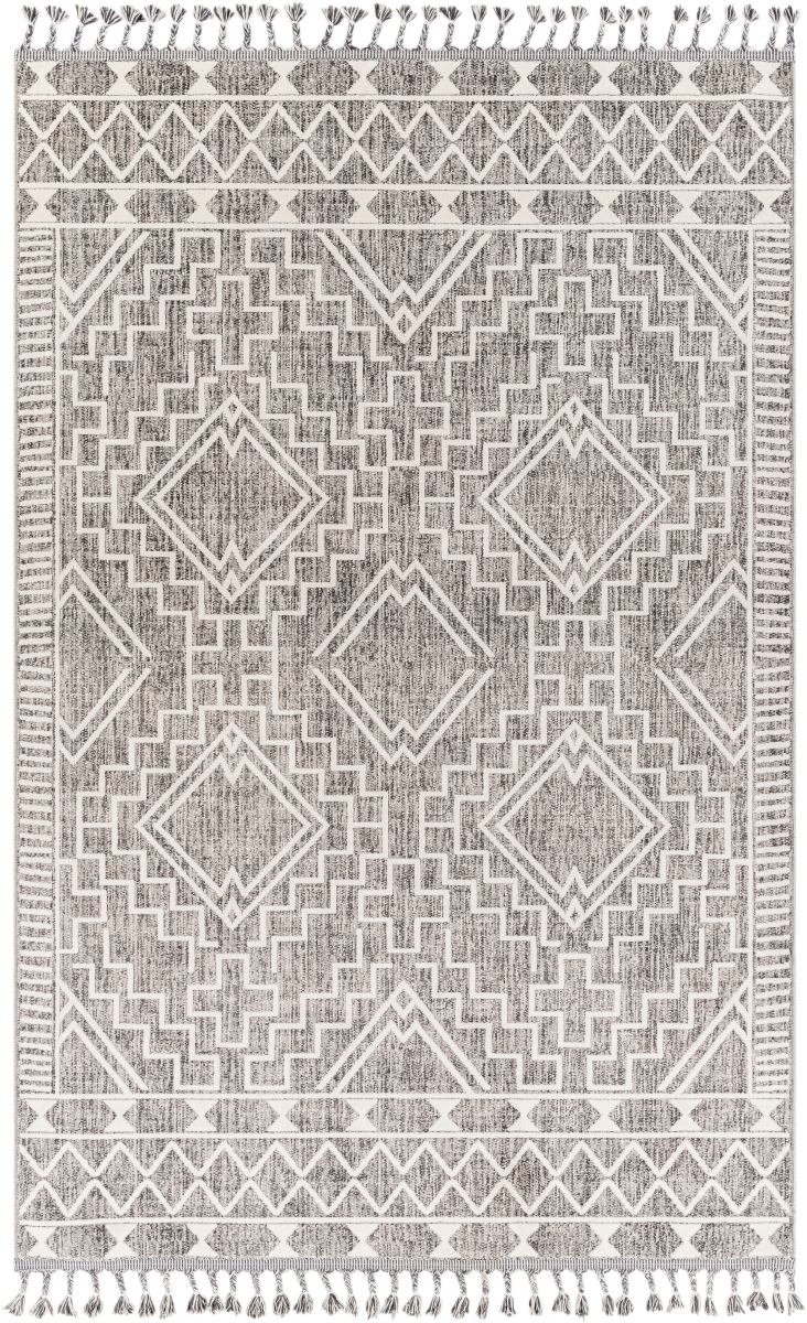 PLR2304-577 5 ft. 7 in. x 7 ft. Palermo Machine Woven Rectangle Area Rug, Multi Color