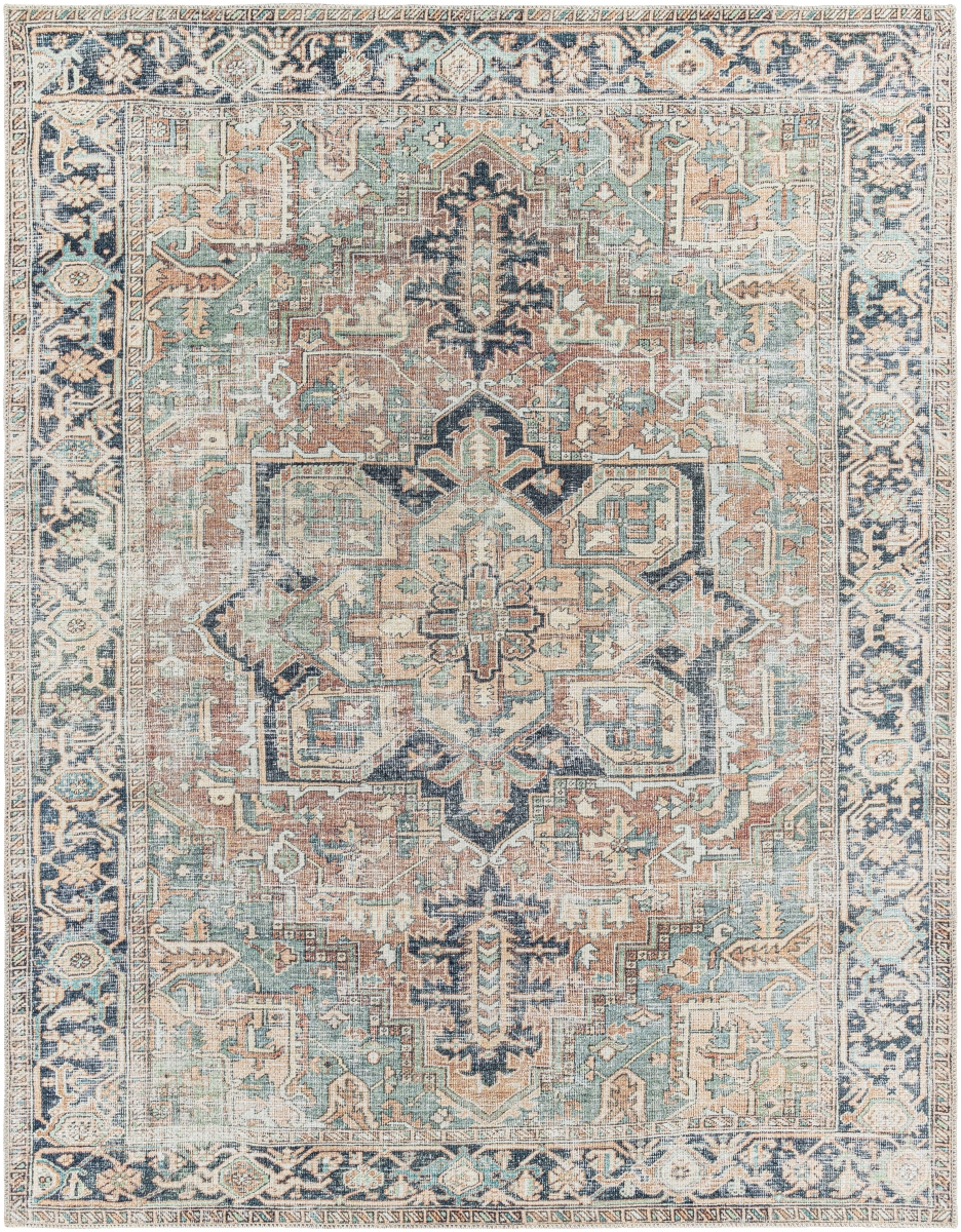 KMR2307-81012 8 ft. 10 in. x 12 ft. Kemer Rectangle Area Rug, Multi Color
