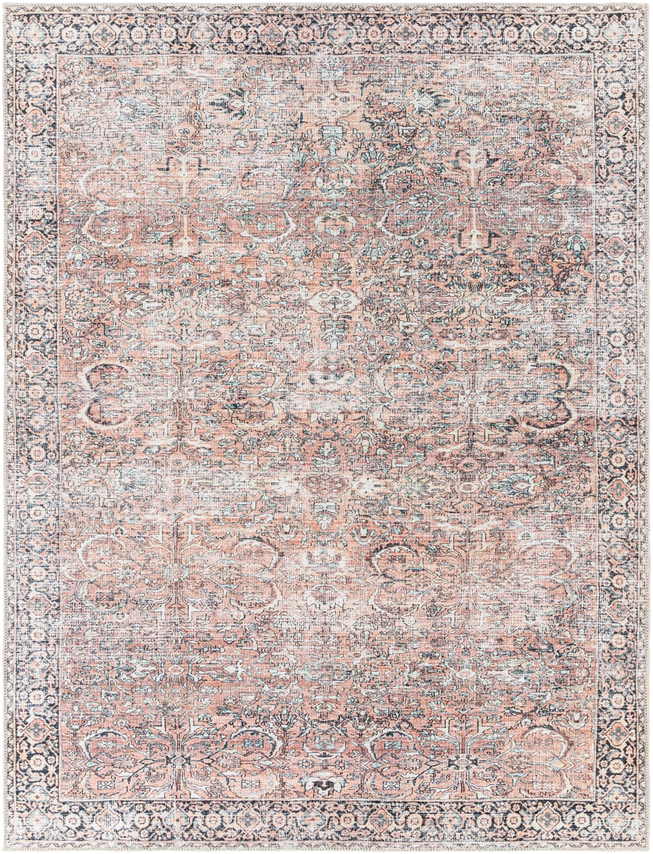 KMR2309-81012 8 ft. 10 in. x 12 ft. Kemer Rectangle Area Rug, Pink