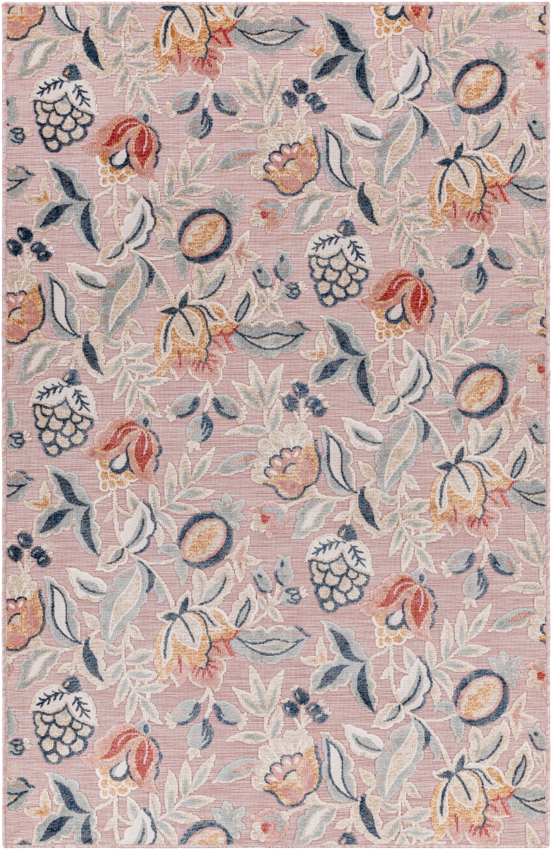 CBO2304-2773 2 ft. 7 in. x 7 ft. 3 in. Cabo Rectangle Area Rug, Pink