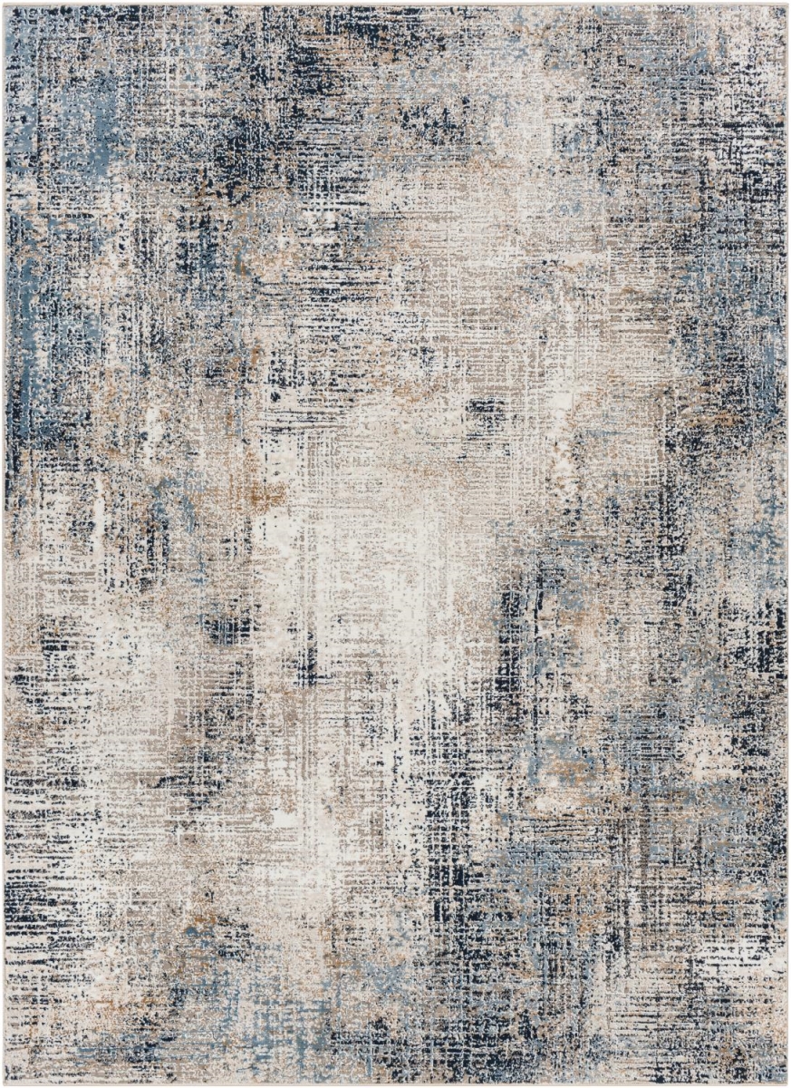 AGP2306-5373 5 ft. 3 in. x 7 ft. 3 in. Allegro Plus Machine Woven Rectangle Area Rug, Taupe