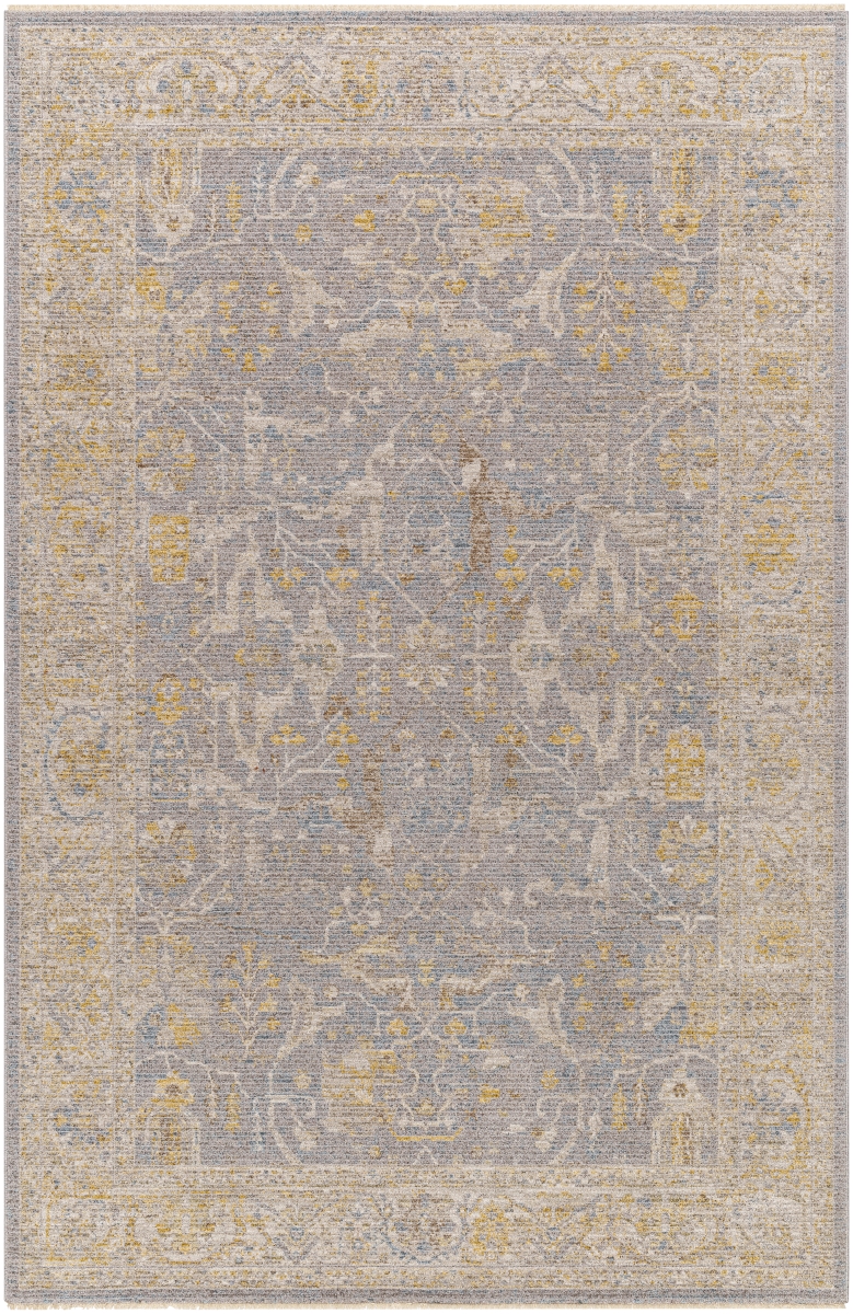 AVT2349-710RD 7 ft. 10 in. x 7 ft. 10 in. Avant AVT-2349 Machine Woven Traditional Round Rug, Multi Color