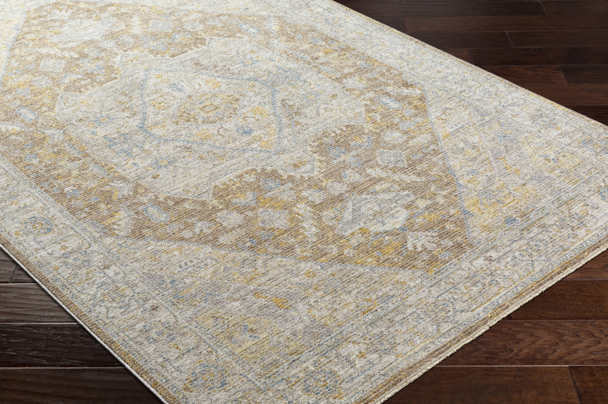AVT2358-710RD 7 ft. 10 in. x 7 ft. 10 in. Avant AVT-2358 Machine Woven Traditional Round Rug, Multi Color