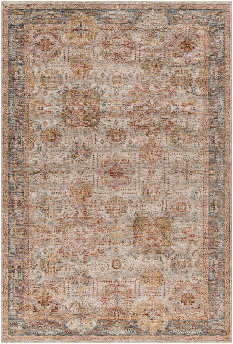 IAL2308-53RD 5 ft. 3 in. Naila Machine Woven Rectangle Area Rug, Camel