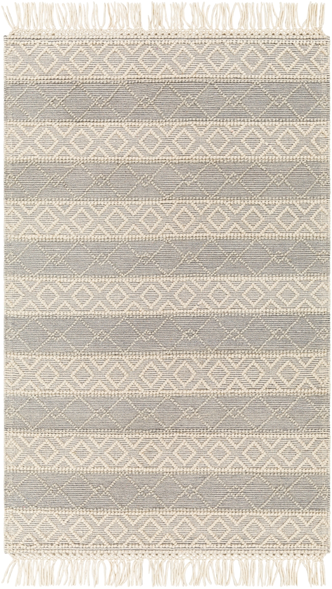 HMG2308-912 9 x 12 ft. Hemingway Rectangle Hand Woven Rug, Light Beige