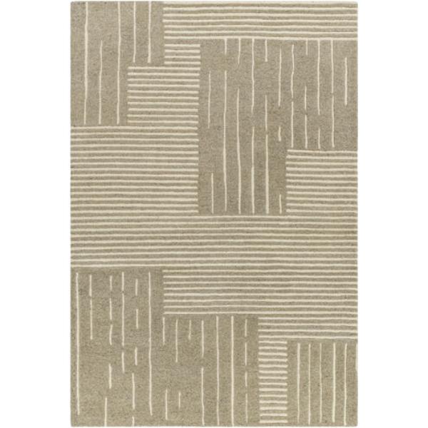 Picture of Surya BKO2310-23 2 x 3 ft. Brook BKO-2310 Hand Tufted Rectangle Rugs&#44; Taupe & Ivory