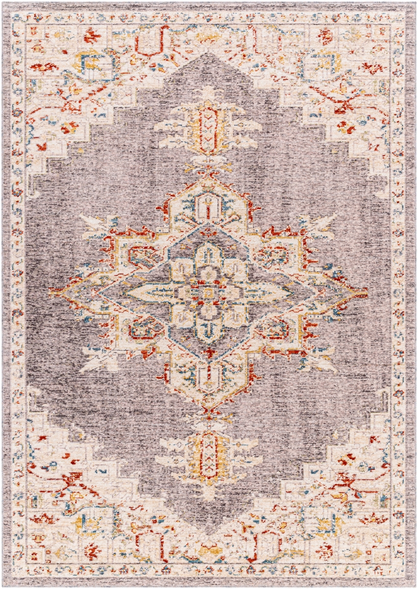 TRV2300-6RD 6 ft. Truva Round Rug, Multi Color