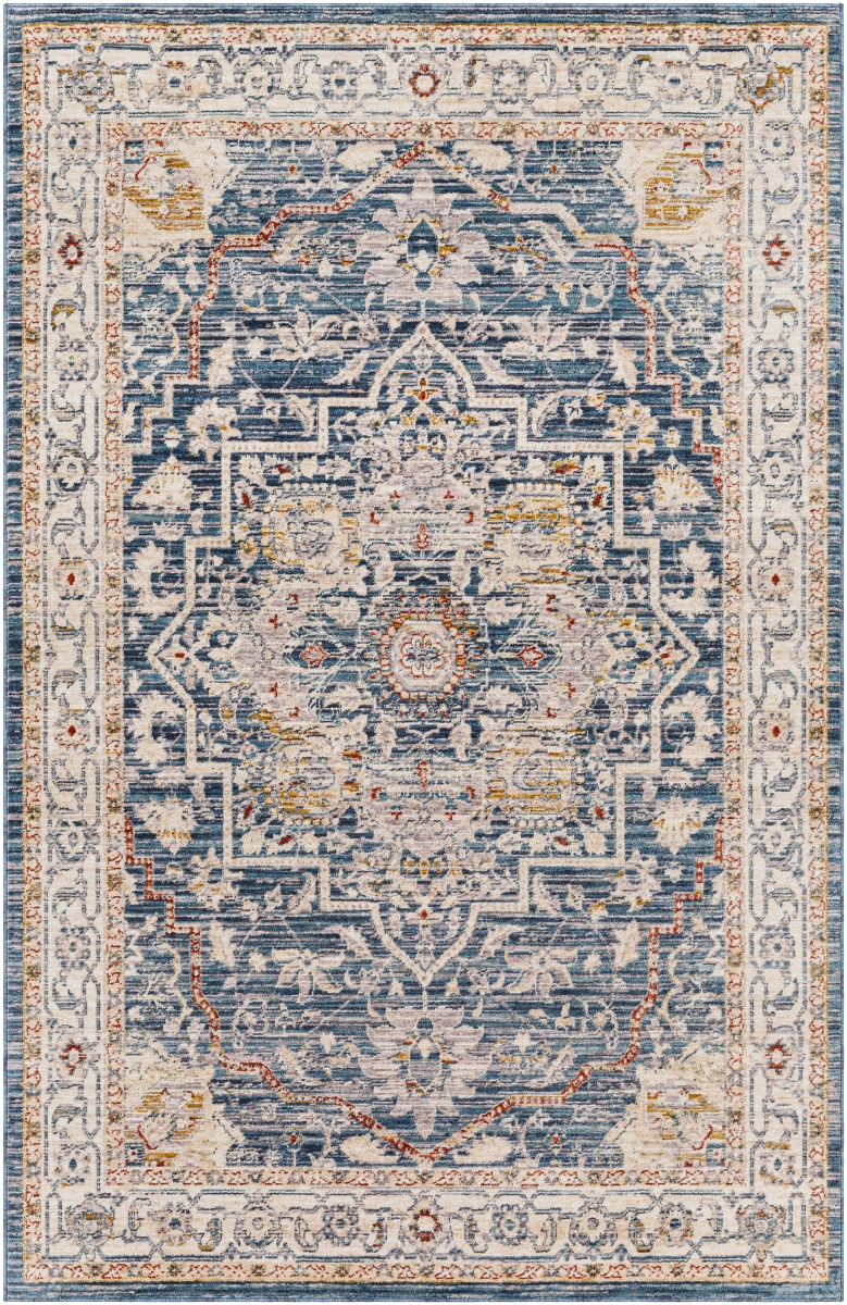 TRV2306-79105 7 ft. 9 in. x 10 ft. 5 in. Truva Rectangle Area Rug, Multi Color