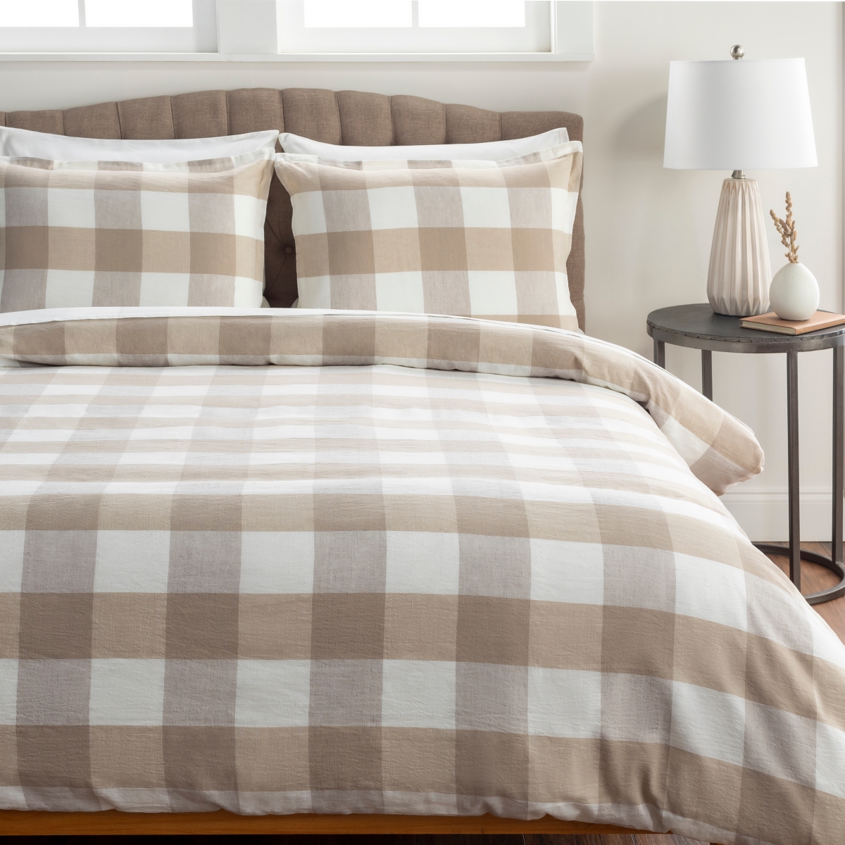 DOK2000-ES 26 x 26 in. Dakota Bedding Euro sham, Gray