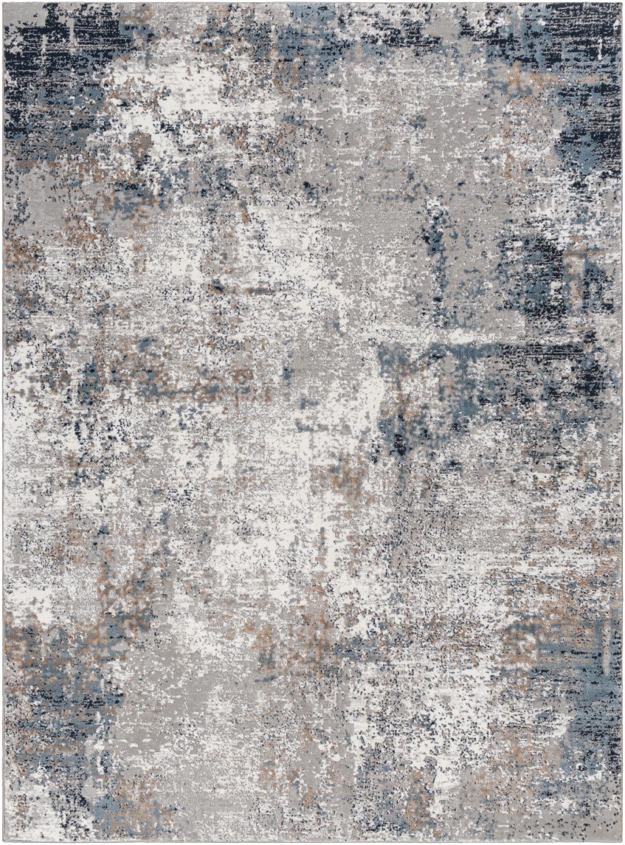 AGP2303-710103 7 ft. 10 in. x 10 ft. 3 in. Allegro Plus Machine Woven Rectangle Area Rug, Taupe