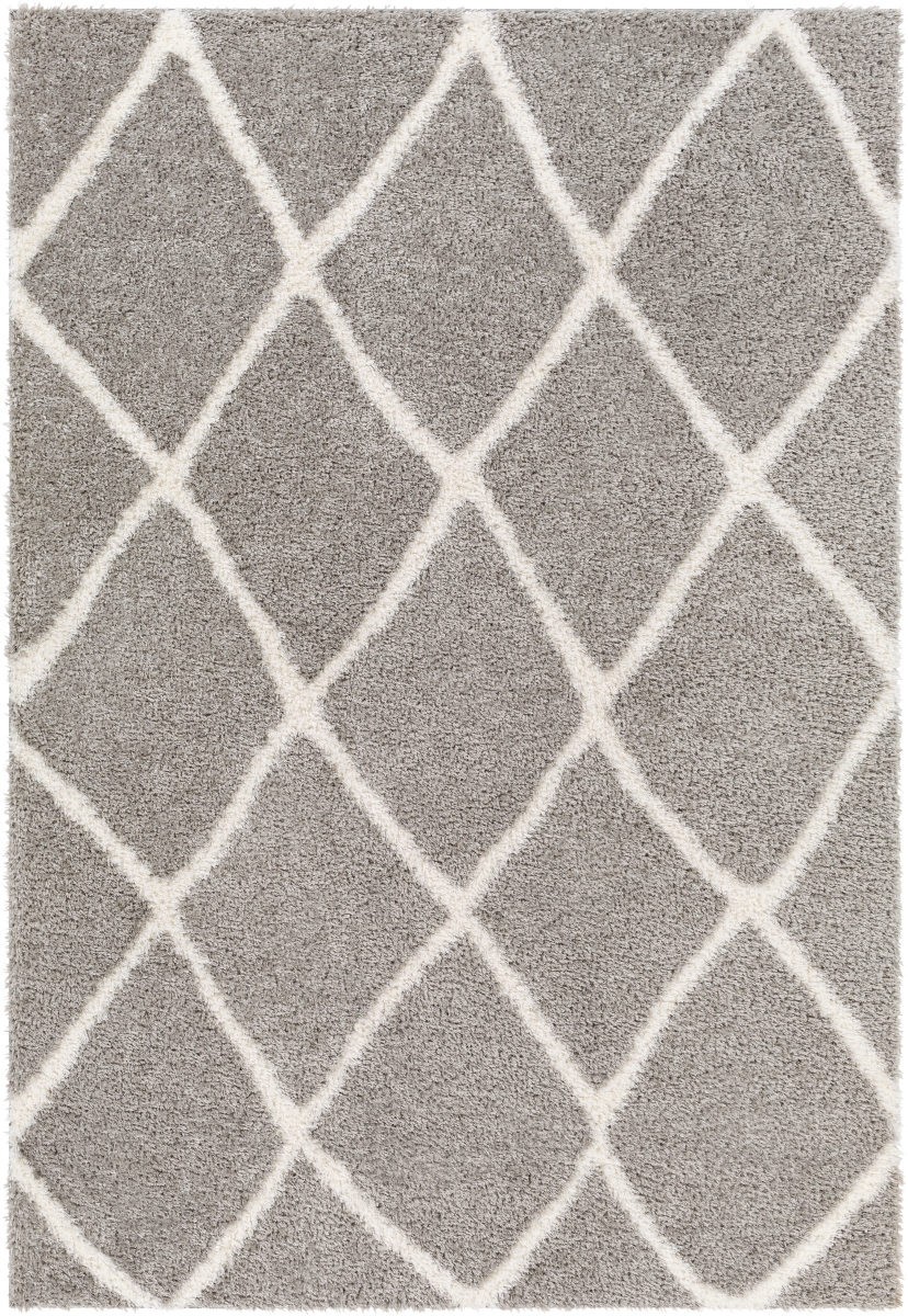 CDG2313-679 6 ft. 7 in. x 9 ft. Cloudy Shag Rectangle Area Rug, Multi Color