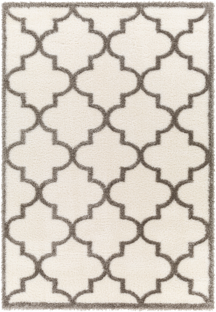 CDG2314-679 6 ft. 7 in. x 9 ft. Cloudy Shag Rectangle Area Rug, Multi Color