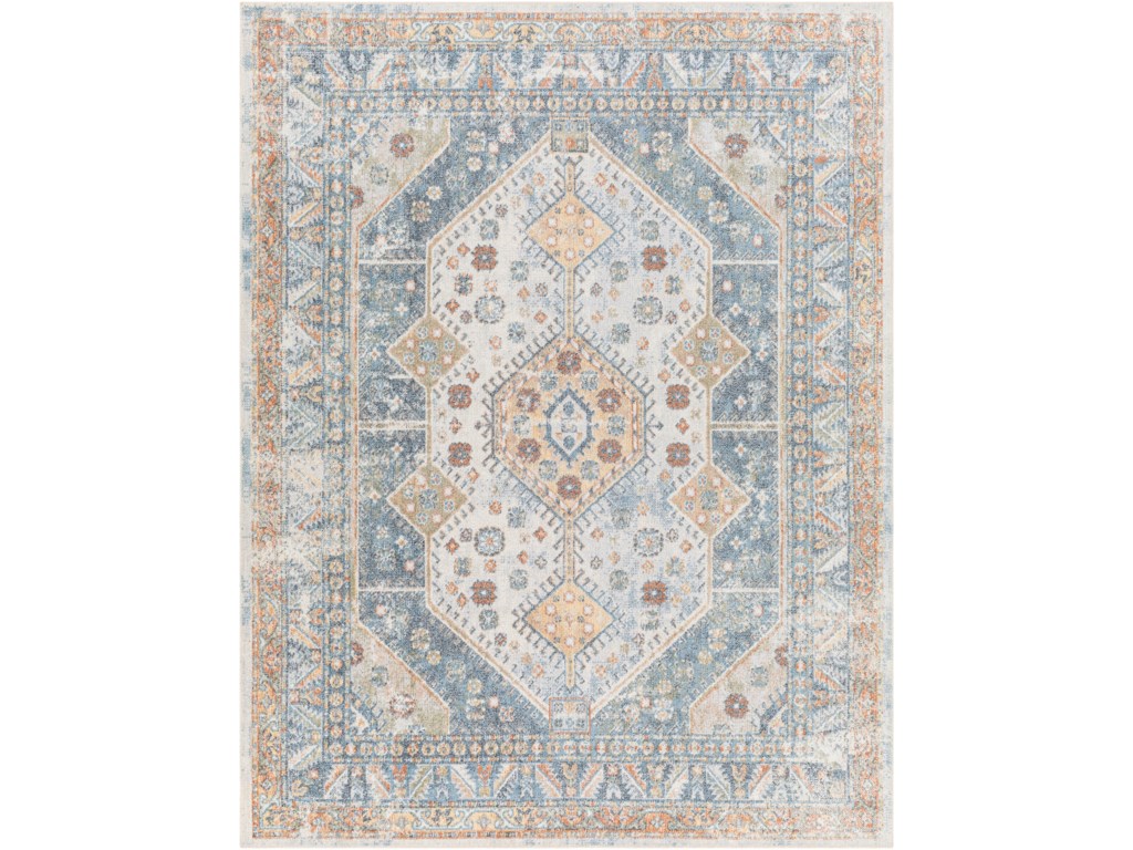 LLL2319-710102 7 ft. 10 in. x 10 ft. 2 in. Lillian Rectangle Area Rug, Multi Color