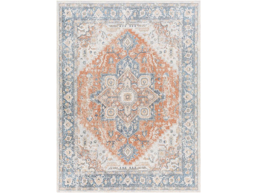 LLL2329-710102 7 ft. 10 in. x 10 ft. 2 in. Lillian Rectangle Area Rug, Multi Color