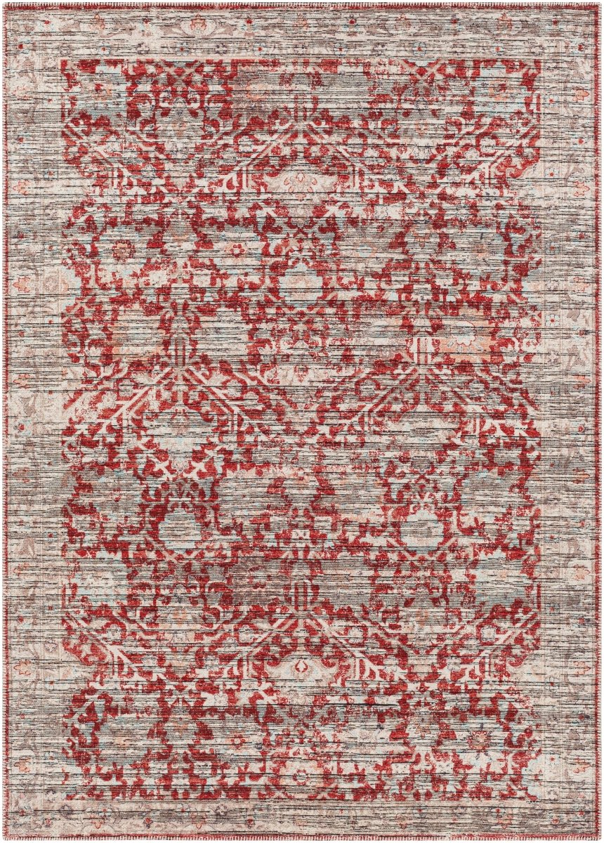 NLT2300-57 5 x 7 ft. Nolita NLT-2300 Rectangle Machine Woven Rug - Taupe -  Livabliss