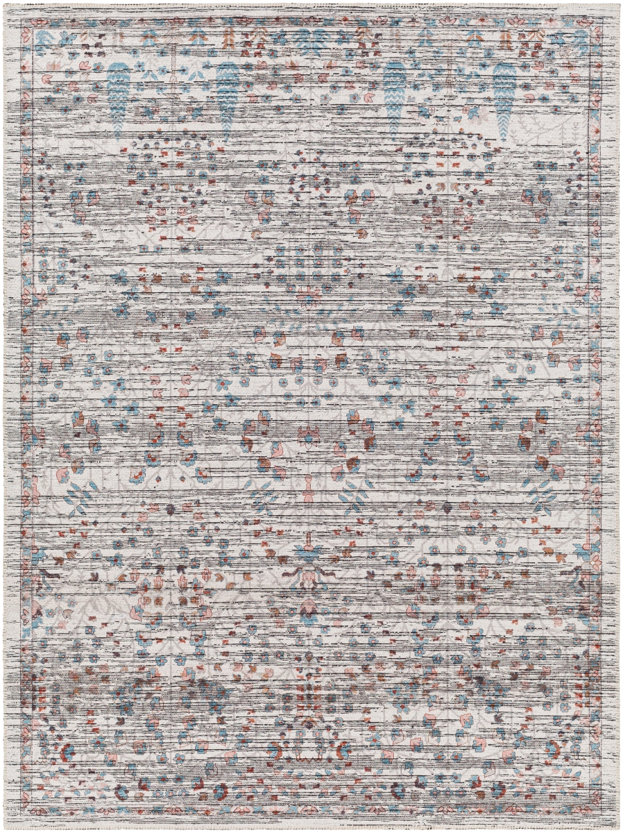 NLT2306-57 5 x 7 ft. Nolita NLT-2306 Rectangle Machine Woven Rug - Light Gray -  Livabliss